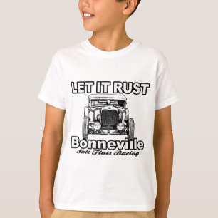 Bonnevilleの塩の平地競走 Tシャツ