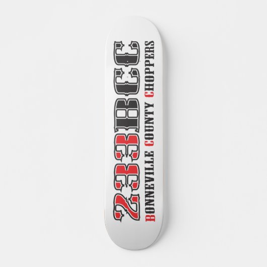 Bonneville郡のチョッパー233BCCのスケートのデッキ スケートボード (正面)