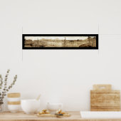 Bonneville Dam Locks写真1934 ポスター (キッチン)