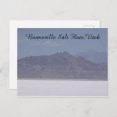 Bonneville Salt Flats, Utahポストカード ポストカード (正面/裏面)
