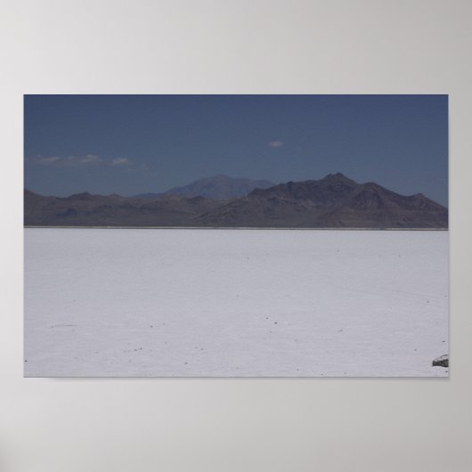 Bonneville Salt Flats, Utah Poster ポスター (正面)