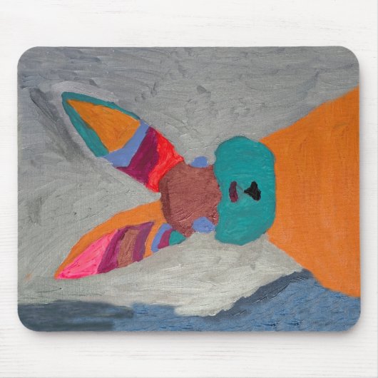 Bonnie Bunnieマウスパッド – CreativelyDrew マウスパッド (正面)