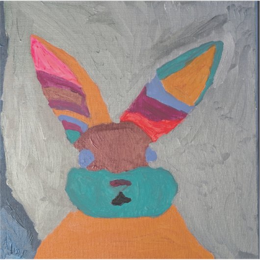 Bonnie Bunnie Stickers - CreativelyDrawn シール (正面)