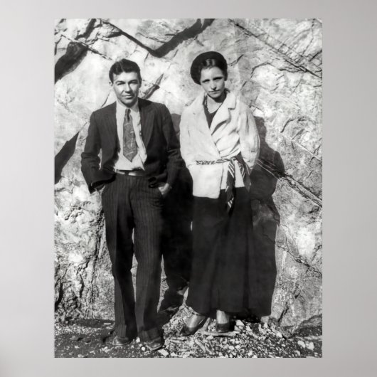 BONNIE & CLYDE -テキサス州州A.1933 ポスター (正面)