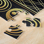 Bonnie & Cyldeアールデコ520ピース ジグソーパズル (側面)