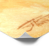 Bonnie Parker Smoking A Cigar 1933 AI Painting ポスター (角)