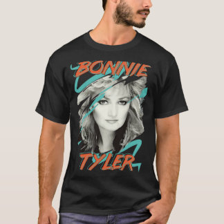 Bonnie Tyler 80s 1980s音楽ポップ・アートの皆既食 Tシャツ