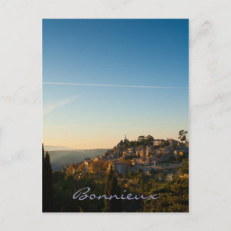 Bonnieux，ルベロンの村，プロヴァンス。 ポストカード