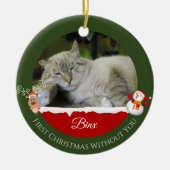 BONO初めてのクリスマスウィズユーオーナメント セラミックオーナメント (正面)