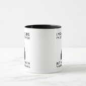 Bonobo Mug Funny Thinking Ape マグカップ (中央)