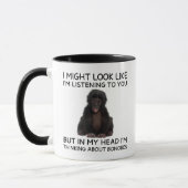 Bonobo Mug Funny Thinking Ape マグカップ (左)