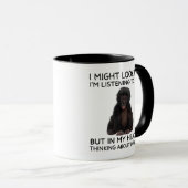 Bonobo Mug Funny Thinking Ape マグカップ (正面右)