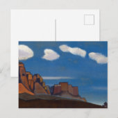 Bonpo Stronghold、1933年ニコラスローリヒ ポストカード (正面/裏面)