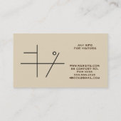 BONSAIショップ&スクール(高松スタイル) 名刺 (裏面)