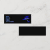 Bonsaiプロファイルカード スキニー名刺 (正面/裏面)