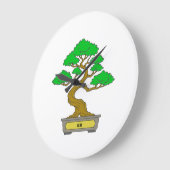 Bonsai clock ラージ壁時計 (傾斜)