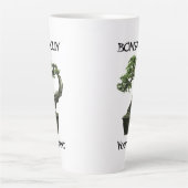 Bonsai guy funny quote for bonsai lovers カフェラテマグ (正面)