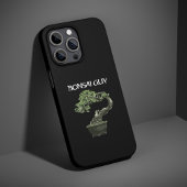 Bonsai guy funny quote for bonsai lovers iPhoneケース