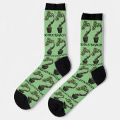 Bonsai guy funny quote for bonsai lovers socks ソックス (左)