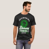 Bonsai Tree Owner  With Bonsai Trees Tシャツ (正面フル)
