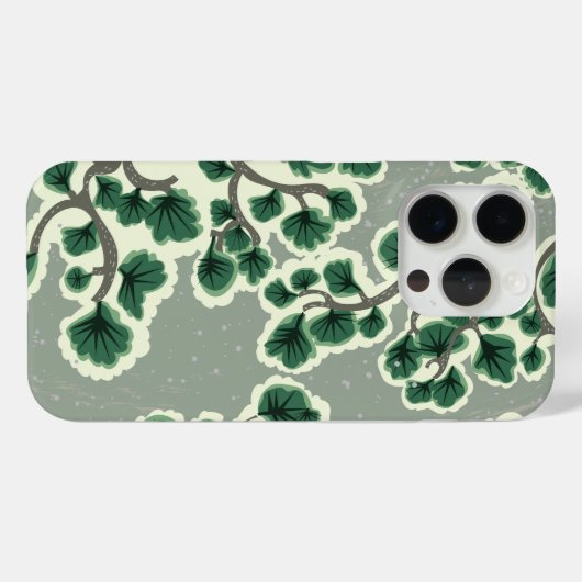 Bonsai Tree Pattern Case-Mate iPhoneケース (裏面 (横))
