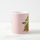 Bonsaïs géants, jeune filles zen コーヒーマグカップ (中央)