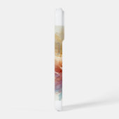 Bontebok in watercolor 220924AREF116 - Watercolor iPhoneケース (右側面)