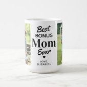 BONUS 最高の MOM Everカスタム 2フォトステップママ コーヒーマグカップ (中央)