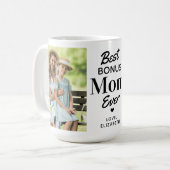 BONUS 最高の MOM Everカスタム 2フォトステップママ コーヒーマグカップ (正面左)