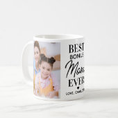 BONUS 最高の MOM Everカスタム 2 Photo Mother's Day コーヒーマグカップ (正面左)