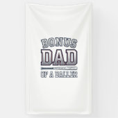 Bonus Dad of a Baller Vintage Sports Shirt Design_ 横断幕 (縦)