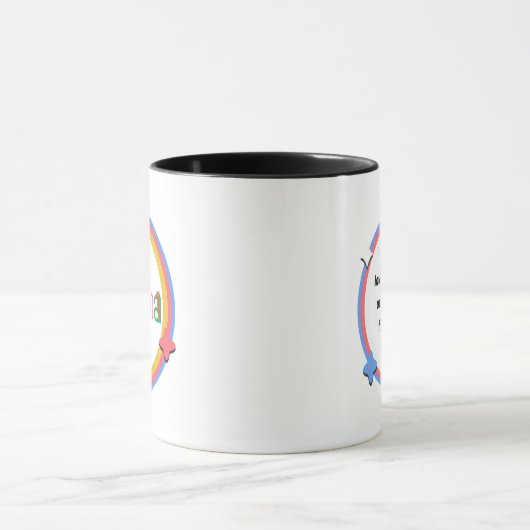 Bonus Mom Christmas Giftful Design マグカップ (中央)