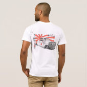 Bonzaiの爆撃機 Tシャツ (裏面フル)