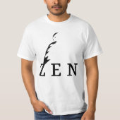 BONZE CACHÉ - ZEN (pour couleurs claires) Tシャツ (正面)