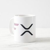 Bonzentech FLR XRP Mug! コーヒーマグカップ (正面左)