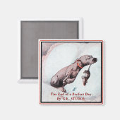 "Bonzo the Dog" in "End of Day" マグネット (正面/裏面)