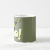 BOOおもしろいフランケンシュタインモンスターハロウィーン コーヒーマグカップ (中央)