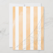 BOOかわいい格言不気味な子供のハローウィンパーティ 招待状 (裏面)