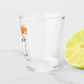 BOOのかわいい幽霊！言葉 ショットグラス (右)