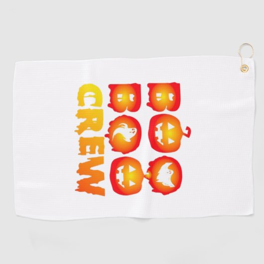 BooクルーのオーバーサイズTシャツ ゴルフタオル (横)