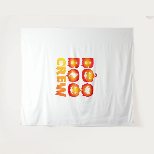 BooクルーのオーバーサイズTシャツ タペストリー (正面(横))