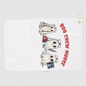 BOOクルーナースエッセンシャルTシャツ ゴルフタオル (横)