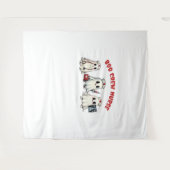 BOOクルーナースエッセンシャルTシャツ タペストリー (正面(横))