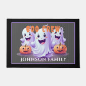 Booクルー幽霊ファミリ形式 ドアマット (正面)