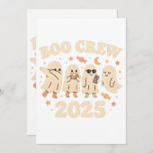 Booクルー2025トレンド幽霊分隊 招待状 (正面/裏面)
