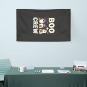 Booクルー ハロウィーン ゴースト ベクター デザイン_1 横断幕 (トレードショー)