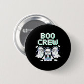 BooクルーHalloween It Techデスク救済サポートStem 缶バッジ (正面&裏面)