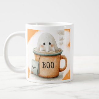 Booゴーストハロウィンマグカップ ジャンボコーヒーマグカップ