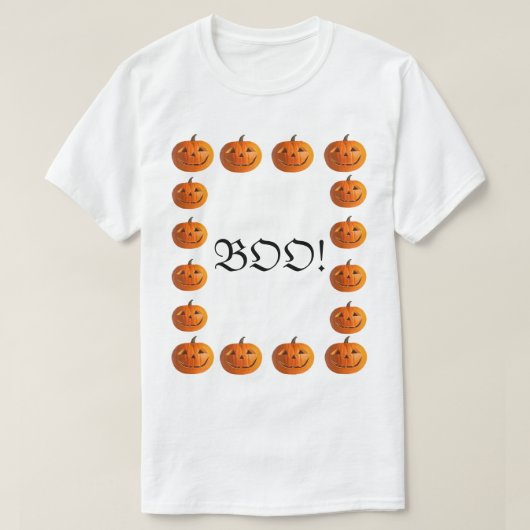 BOOジャック – O-Lantern 2 Tシャツ (デザイン正面)