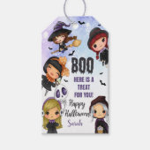 BOOハロウィーンギフトラベル ギフトタグ (正面)